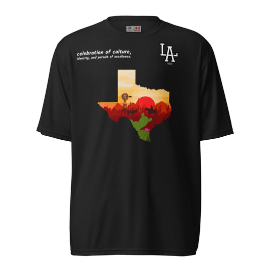 Texas Heritage Unisex performance t-shirt