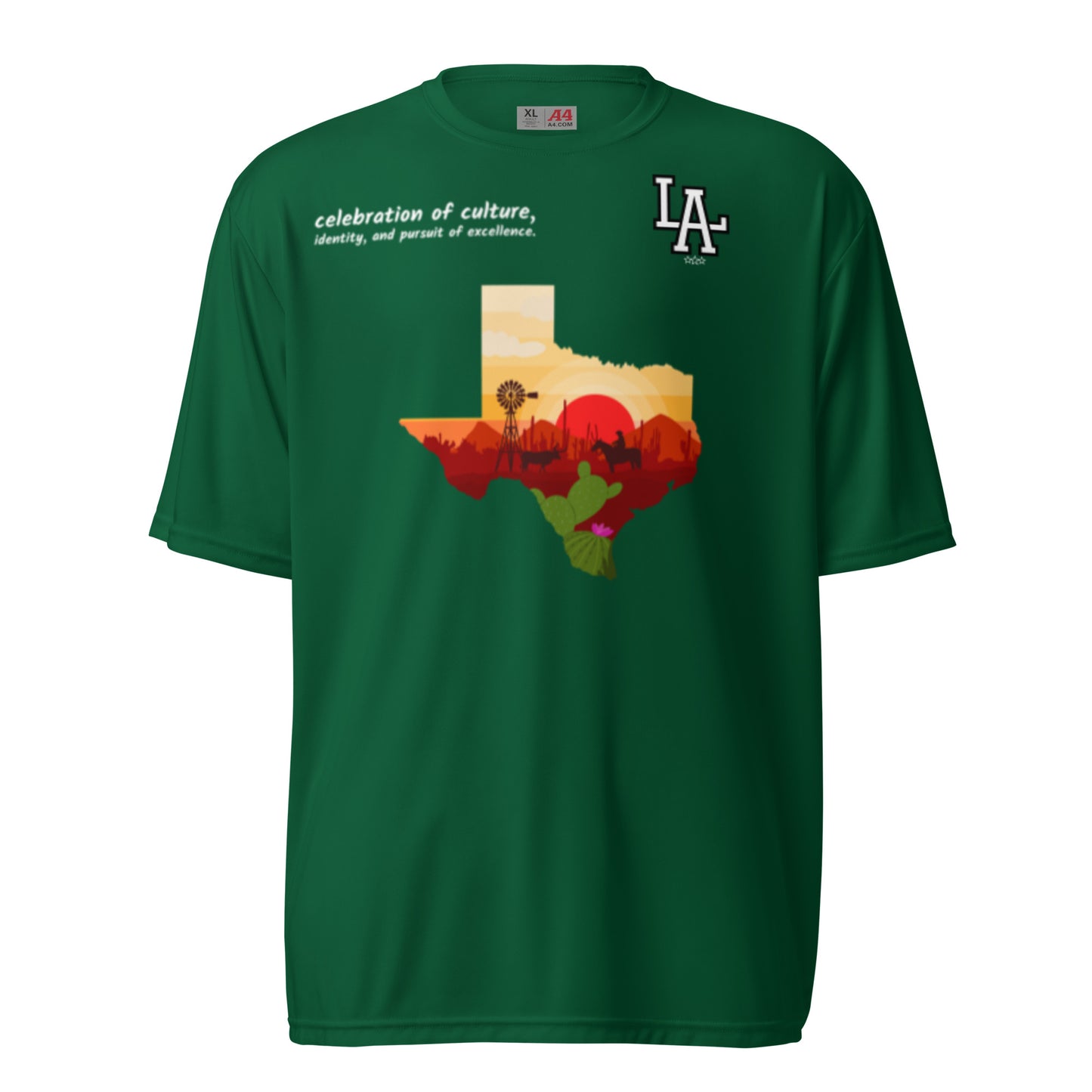 Texas Heritage Unisex performance t-shirt