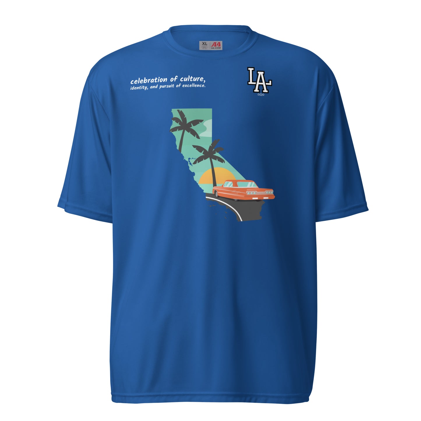 California Heritage Unisex performance t-shirt